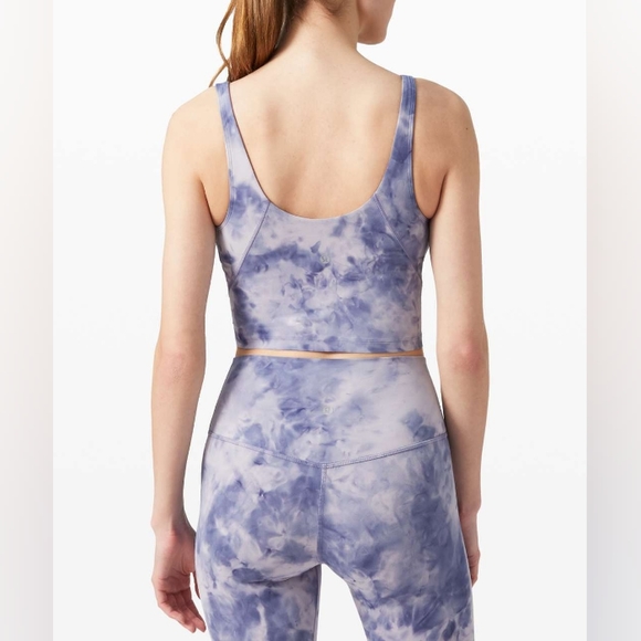 Lululemon Align Tank *Diamond DyeDiamond Dye Iced Iris Peri Purple Sz 10 - Picture 2 of 6